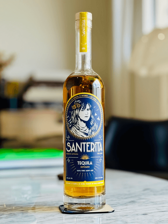 Santerita Reposado Chardonnay – Tequila 100 % Agave Bleu – 700 ml – 44 % vol