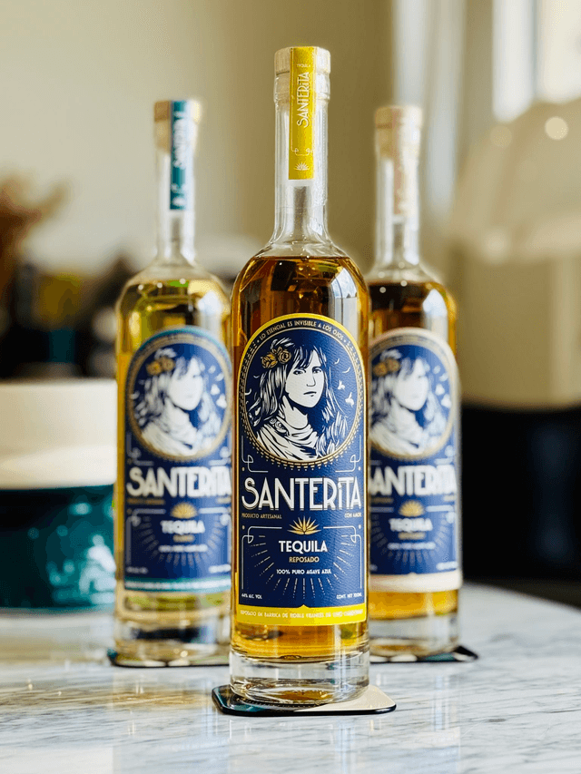 Santerita Reposado Chardonnay – Tequila 100 % Agave Bleu – 700 ml – 44 % vol